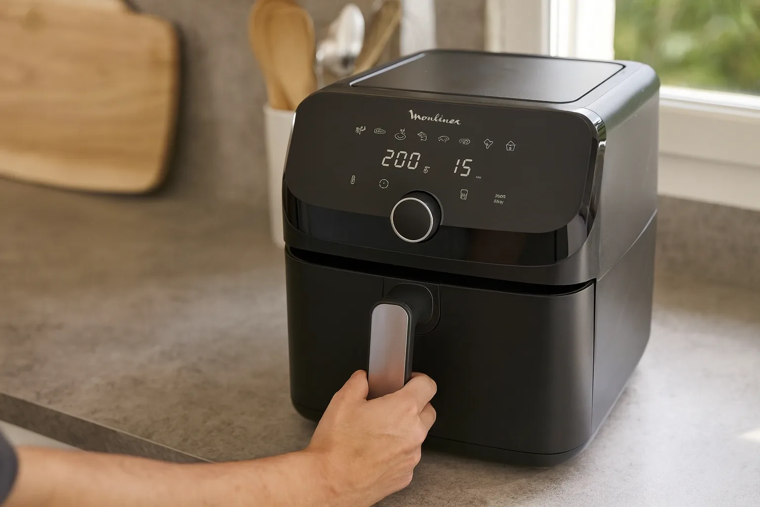 Moulinex Easy Fry Mega — Déballage et prise en main de la Moulinex Easy Fry Mega